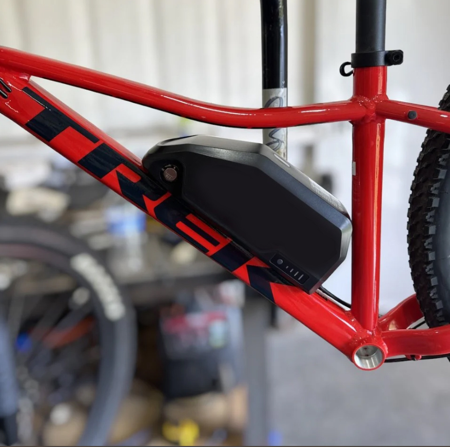 52V 50AMP 10AH MINI SHARK SAMSUNG 21700-50S E-BIKE WEDGE BATTERY - Image 2